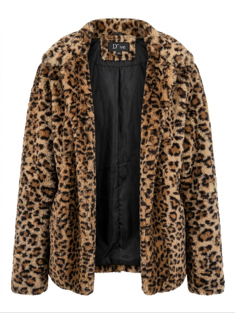 Women's Leopard Faux-Fur Coat - Bemi Vie